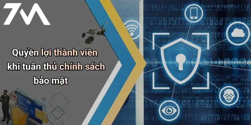 Quyền lợi thành viên khi tuân thủ chính sách bảo mật