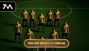 Chiến thuật bóng đá 4-1-4-1 phòng ngự