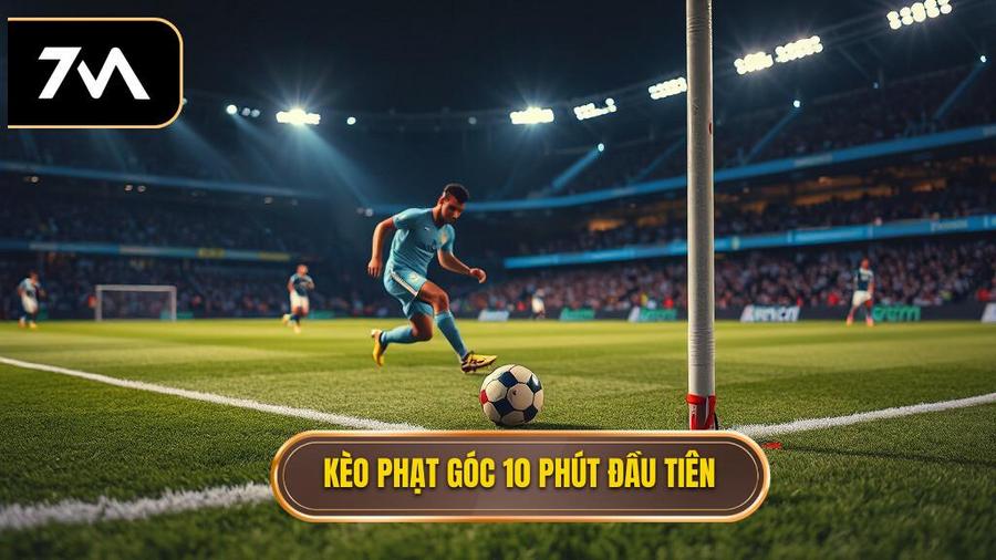 Kèo phạt góc 10 phút đầu tiên