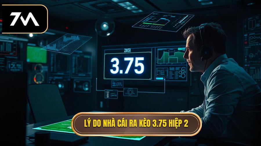 Lý do nhà cái ra kèo 3.75 hiệp 2