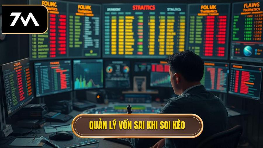 Sai lầm khi soi kèo bóng đá do quản lý vốn không khoa học