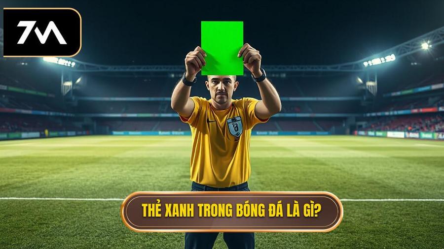 Khái niệm cơ bản: Thẻ xanh trong bóng đá là gì?