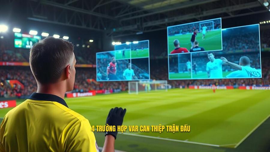 4 trường hợp VAR được phép can thiệp