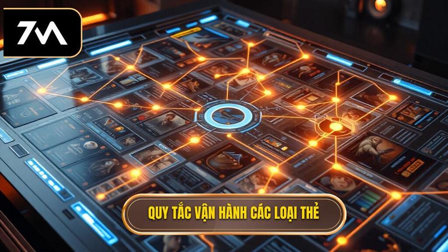 Quy tắc vận hành và sự kết hợp giữa các loại thẻ