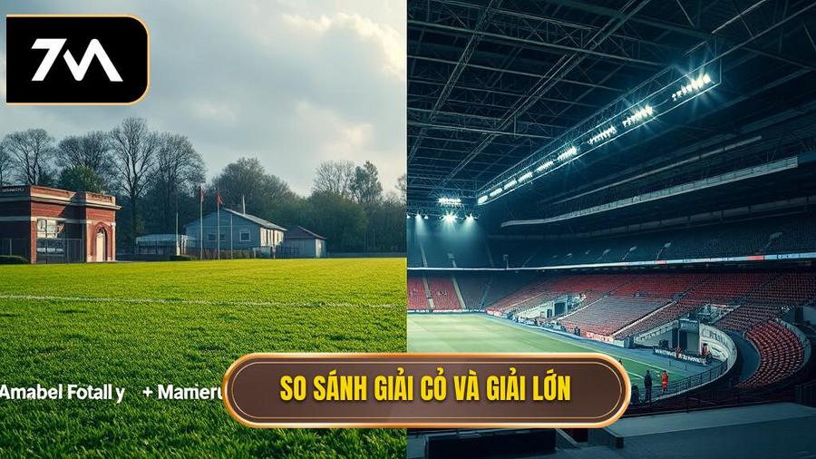 Bảng so sánh: Giải cỏ vs Giải đấu lớn
