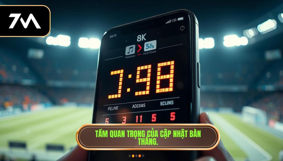Tầm quan trọng của cập nhật bàn thắng.