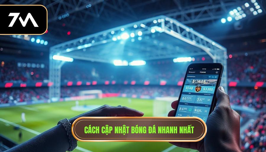 Cách cập nhật bóng đá nhanh nhất