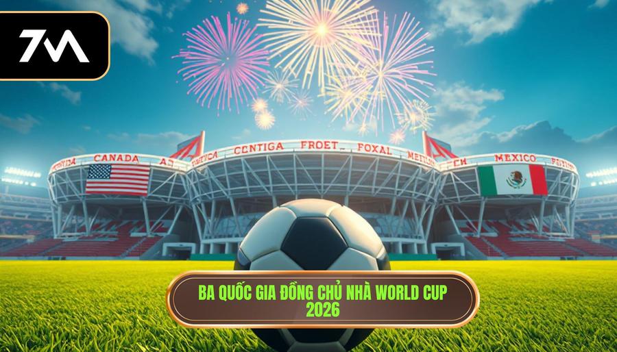 1. Ba quốc gia đồng chủ nhà World Cup 2026