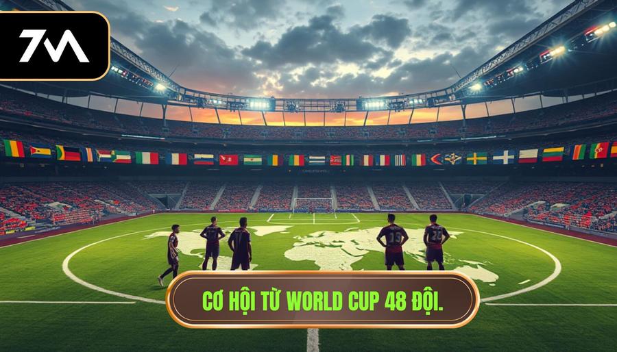 1. Cơ hội từ World Cup 48 đội.