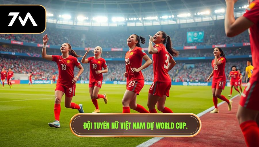 1. Đội tuyển nữ Việt Nam dự World Cup.