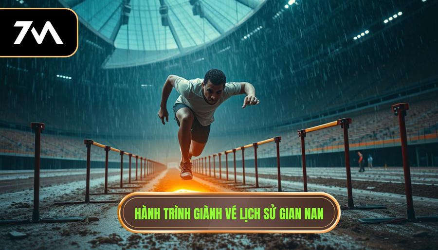 2. Hành trình giành vé lịch sử gian nan